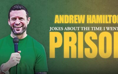 Jailbird-Comedian ANDREW HAMILTON and his ‘JOKES ABOUT THE TIME I WENT TO PRISON’